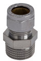 Klemring union rett 12 mm x 1/2"